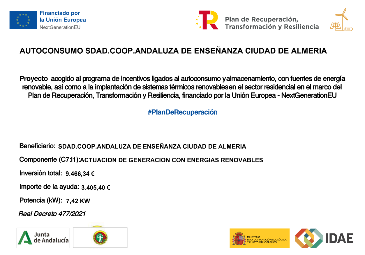 Energías limpias en el centro